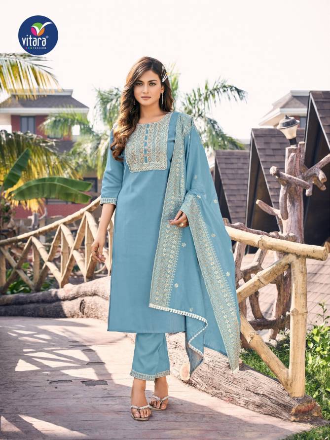 Gulmohar VITARA FASHION Designer Wholesale Readymade Salwar Suits